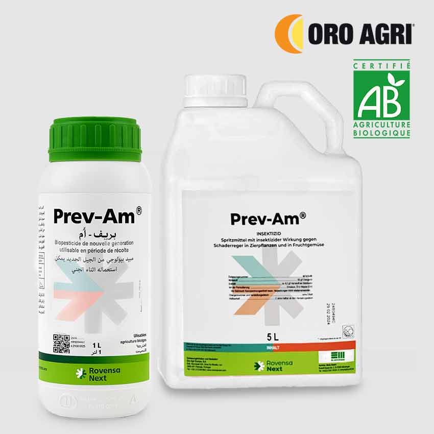 PREV-AM insecticide et fongicide biologique <br>مبيد حشري و فطري بيولوجي