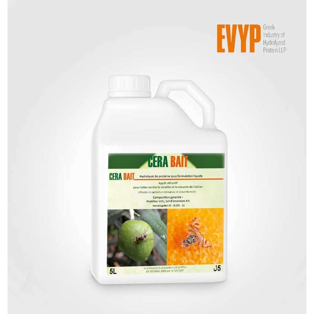CERABAIT insecticide Bio cariatide et toutes les mouches des fruits
