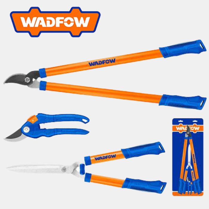 Lot de 3 sécateurs de jardin WADFLOW