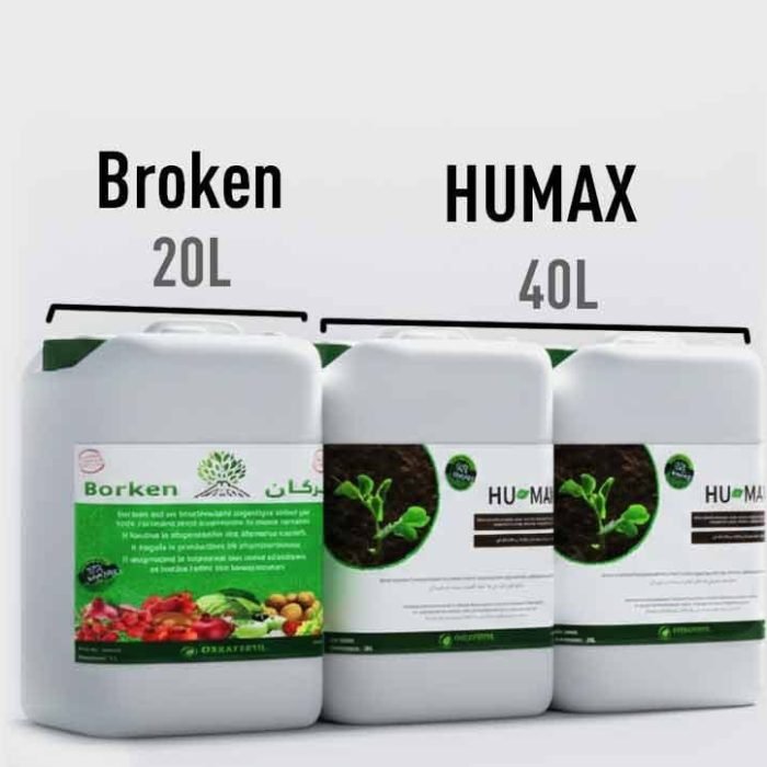 Pack Borken 20L + Humax 40L | Acide Humique+Fulvique & Biostimulant
